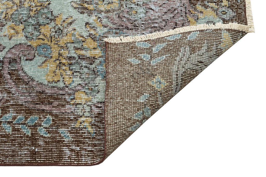 ウール＆コットンのヴィンテージラグ 183 × 272 cm #8443