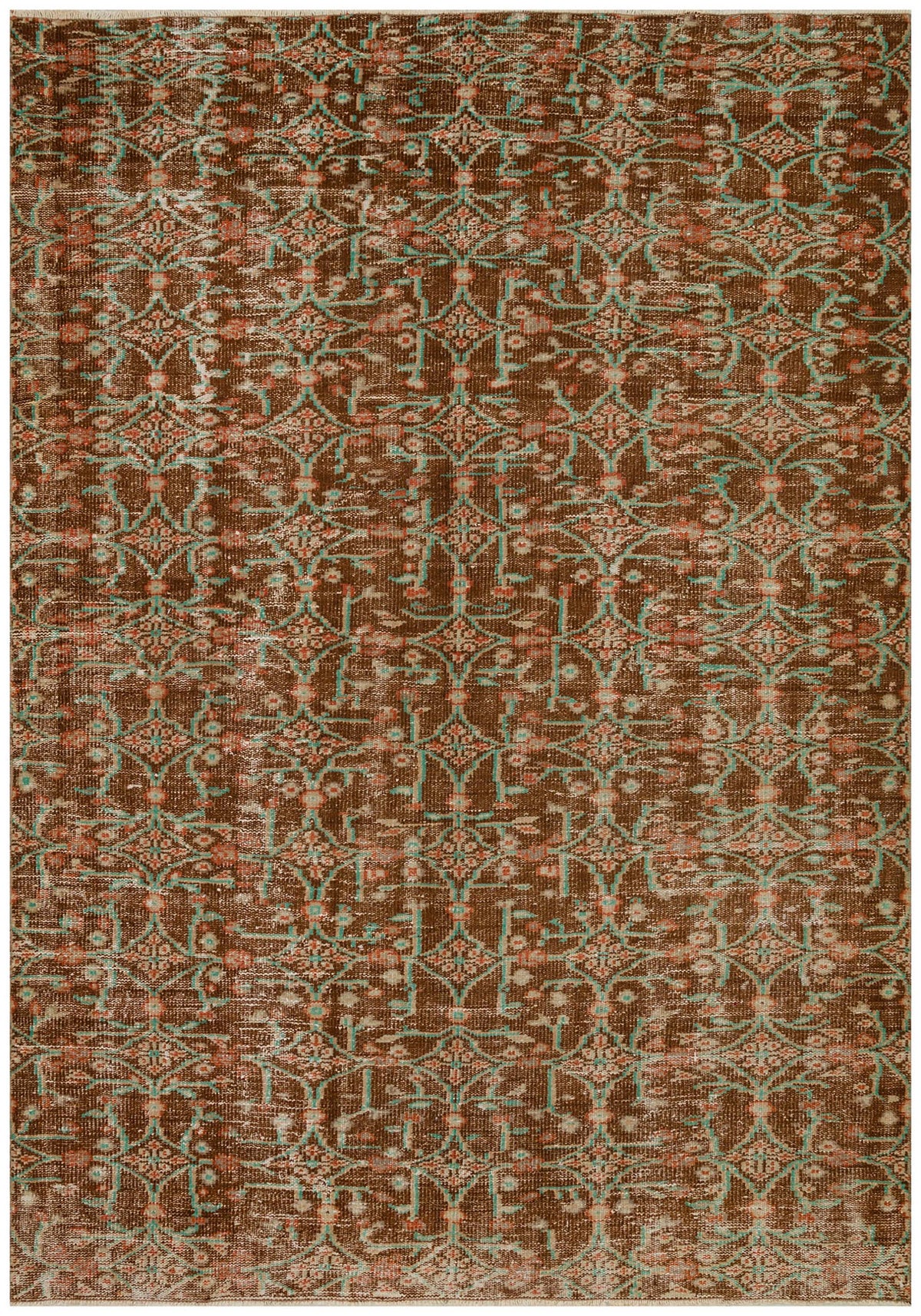 手織りヴィンテージラグ 186 × 255 cm #8527