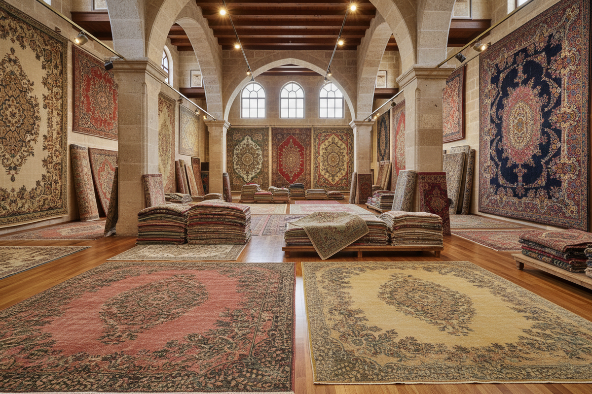 Luxury Rug Gallery Packed with Authentic Turkish Rugs